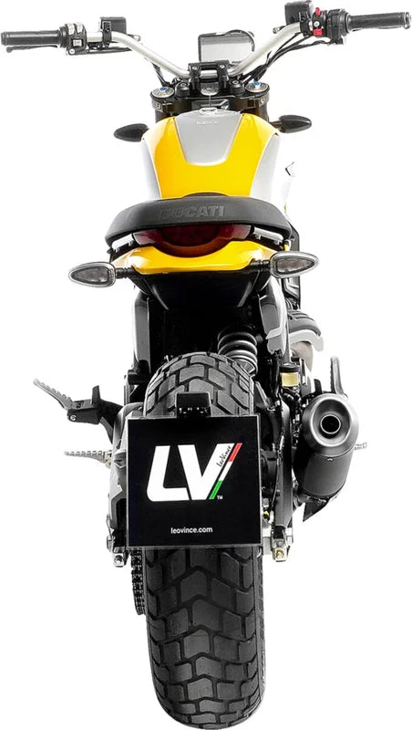 LeoVince Link Pipe Ducati 800 Scrambler