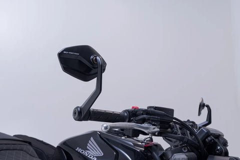 SW-Motech Bar End Mirrors — Honda