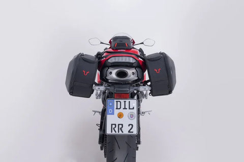 SW-Motech PRO Blaze H Saddlebag Set with Edge Protection & Heat Guard… (BC.HTA.01.740.35001)