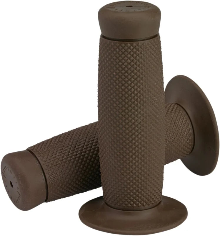 Biltwell 1" TPV Grips Renegade Chocolate