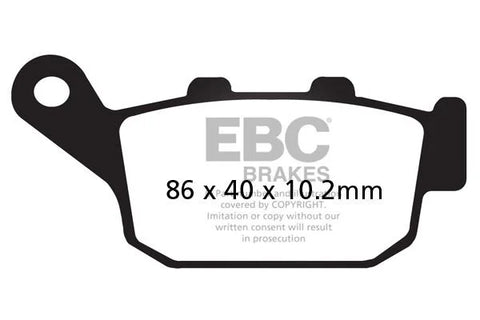 EBC Sintered Metal Rear Brake Pads SFA140HH