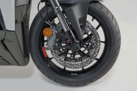 SW-Motech Front Axle Slider Set — Ducati