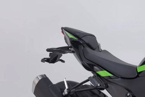 SW-Motech PRO Blaze H Saddlebag Set with Edge Protection & Heat Guard — Kawasaki 40th Annivers…