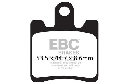 EBC Organic Front Brake Pads SFAC283/4