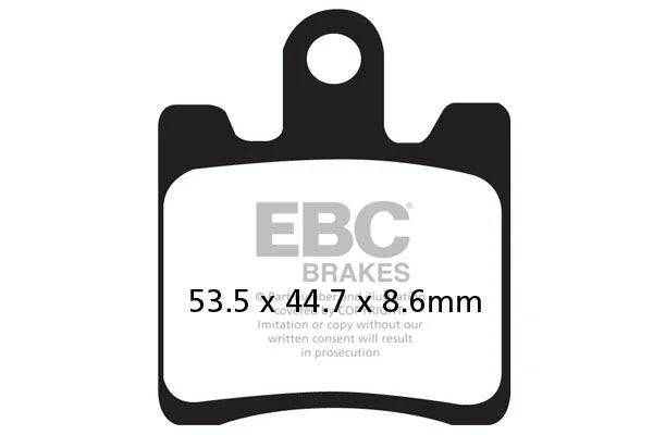 EBC Organic Front Brake Pads SFAC283/4