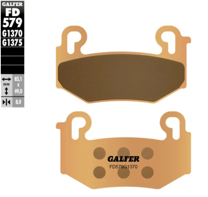 Galfer Sintered Metal Rear Brake Pads BMW R 1300 GS ABS FD597G1371