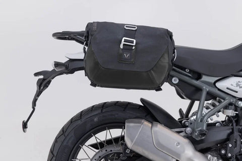 SW-Motech Legend Gear LC1 & LC 2 Side Bag System Black Edition — BMW & Royal Enfield