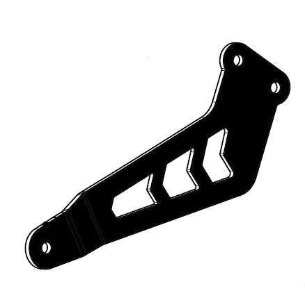 Akrapovic Muffler Bracket Aluminum Black