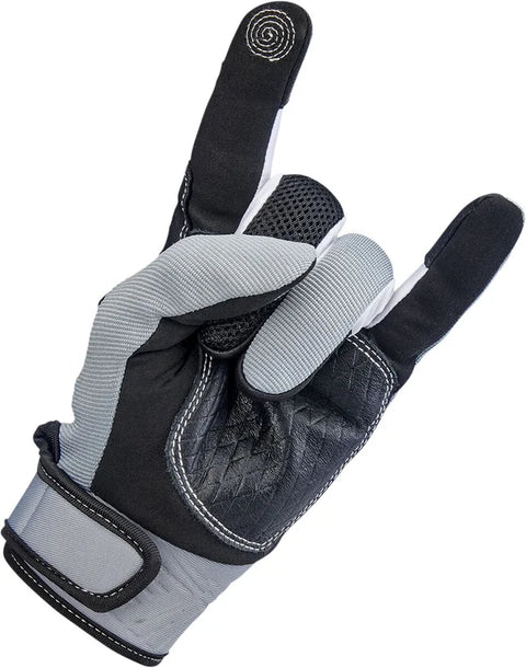 Biltwell Gloves Baja Grey/Black