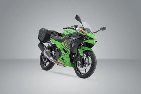 SW-Motech PRO Blaze H Saddlebag Set with Edge Protection & Heat Guard — Kawasaki