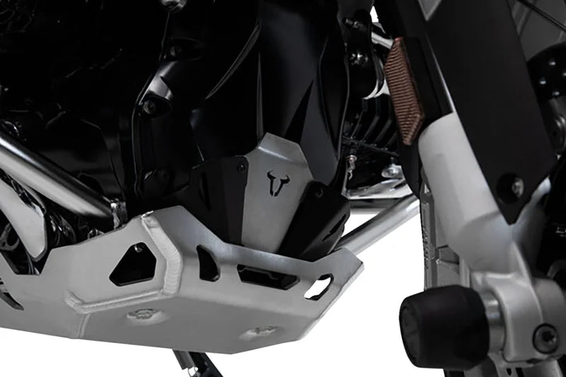 SW-Motech Engine Guard Extension Black/Silver BMW R1200, R1250