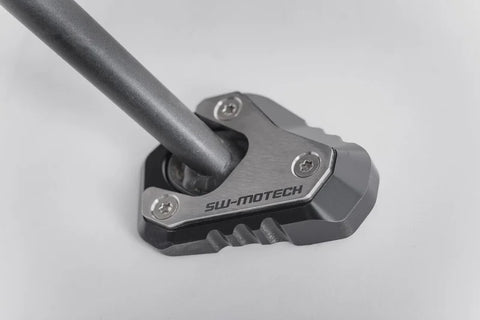 SW-Motech Side Stand Foot Extension Black/Silver Kawasaki Versys 1000