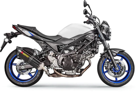 Akrapovic Slip-on Line Muffler Carbon Suzuki Sv 650 / Cafe Racer