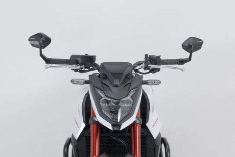 SW-Motech Bar End Mirrors — Honda Hornet