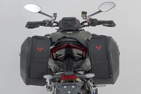 SW-Motech PRO Blaze H Saddlebag Set with Edge Protection — Ducati Streetfighter V2