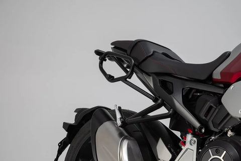 SW-Motech Legend Gear LC1 & LC 2 Side Bag System Brown Edition — Honda Neo Sports Cafe