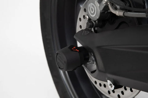 SW-Motech Rear Axle Slider Set Black Street Triple , Daytona