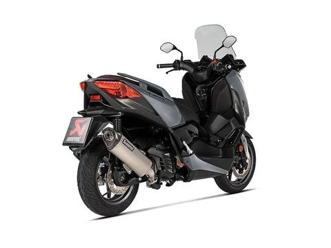 Akrapovic Slip-on Line Muffler Stainless Steel Carbon End Cap Yamaha X-Max (S-Y125SO6-HRSS)