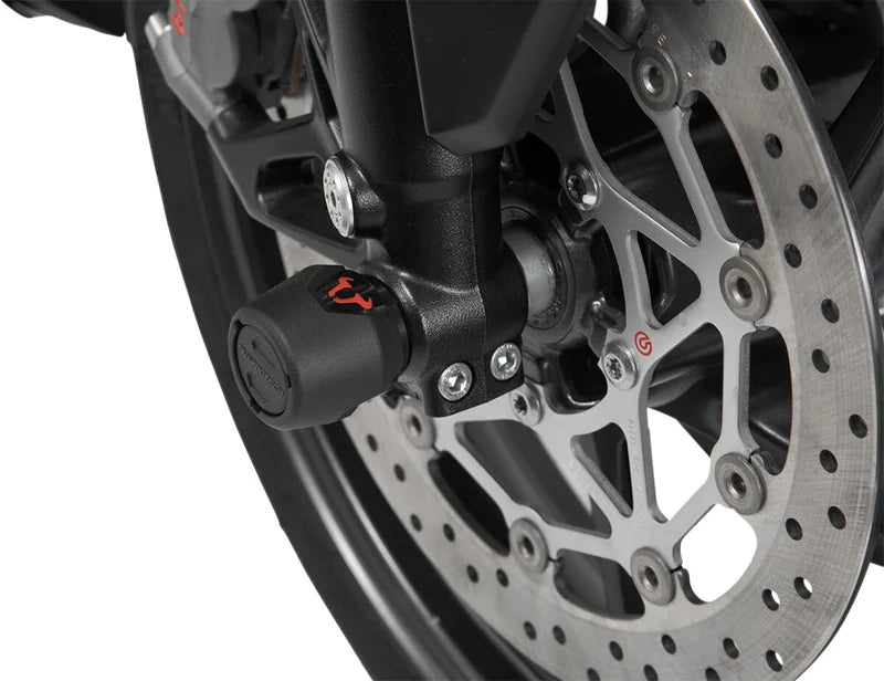 SW-Motech Slider For Front Axle Black Moto Guzzi V85 TT