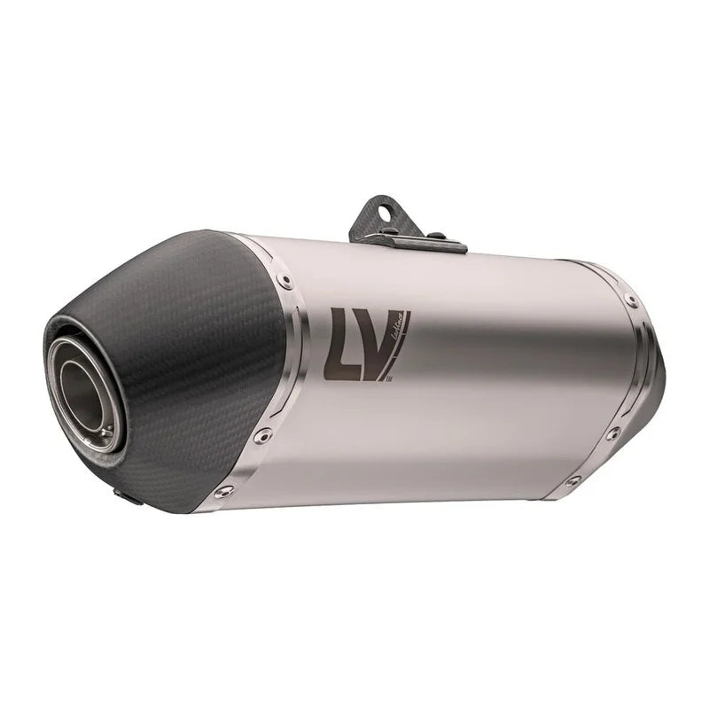 LeoVince LV-14 Stainless Steel Slip-on Muffler Ece Moto Guzzi Pff Rider Assistance Solution…