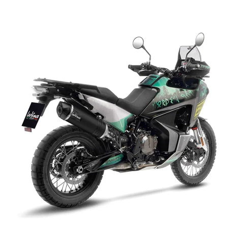 LeoVince LV One EVO Black Edition Slip-One Muffler Ece Multi-Fit