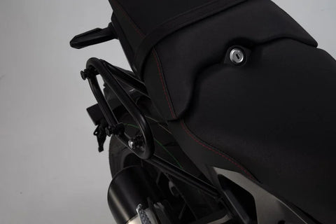 SW-Motech Legend Gear LC1 & LC 2 Side Bag System Black Edition — Honda Neo Sports Cafe