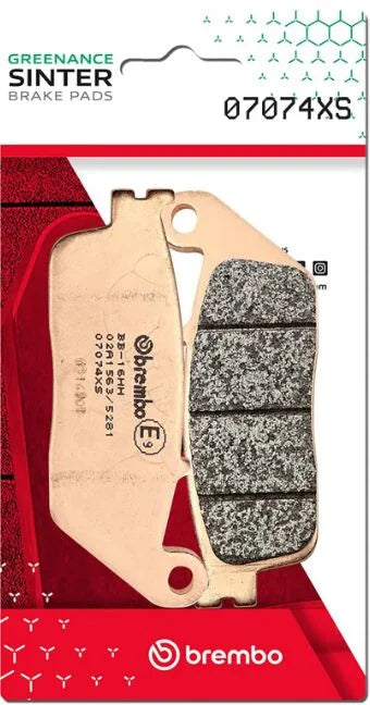 Brembo Sintered Metal Front & Rear Brake Pads 07074XS
