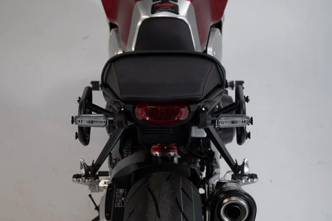SW-Motech Legend Gear LC1 & LC 2 Side Bag System Black Edition — Honda Neo Sports Cafe