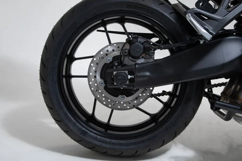 SW-Motech Rear Axle Slider Set Black Yamaha Tracer 9