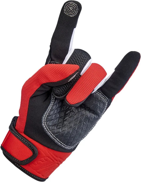 Biltwell Gloves Baja Red/Black