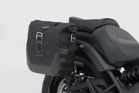 SW-Motech Legend Gear LC2 Side Bag System Black Edition — Kawasaki Vulcan S