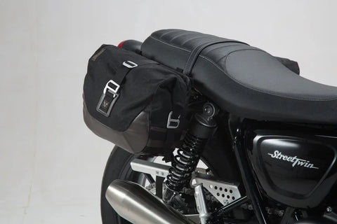 SW-Motech Legend Gear LC1 Side Bag System Brown Edition — Triumph