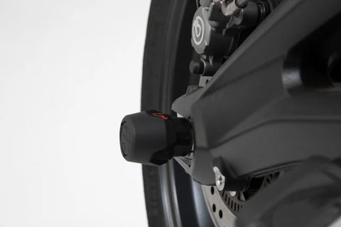 SW-Motech Rear Axle Slider Set Black BMW G310R /G310GS, Honda X-ADV