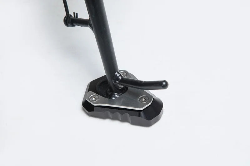 SW-Motech Side Stand Foot Extension Black/Silver Kawasaki Z650 / Ninja 650