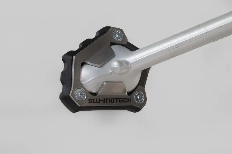 SW-Motech Side Stand Foot Extension Black/Sliver Triumph Scrambler1200 XC / Xe