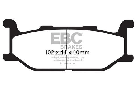EBC Sintered Metal Front Brake Pads Yamaha XP 500 T-Max / YP 400 SFA179HH