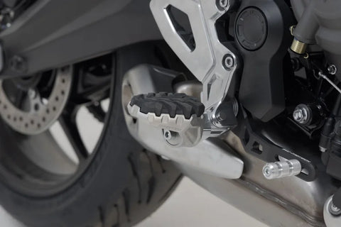 SW-Motech EVO Footrest Kit — Triumph & Yamaha (FRS.11.112.10500)