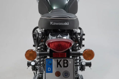 SW-Motech Legend Gear LC2 Side Bag System Black Edition — Kawasaki W 800 / Street