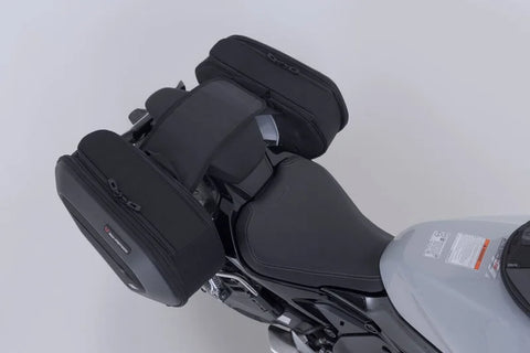 SW-Motech PRO Blaze H Saddlebag Set with Heat Guard — CFMoto SR-R 675