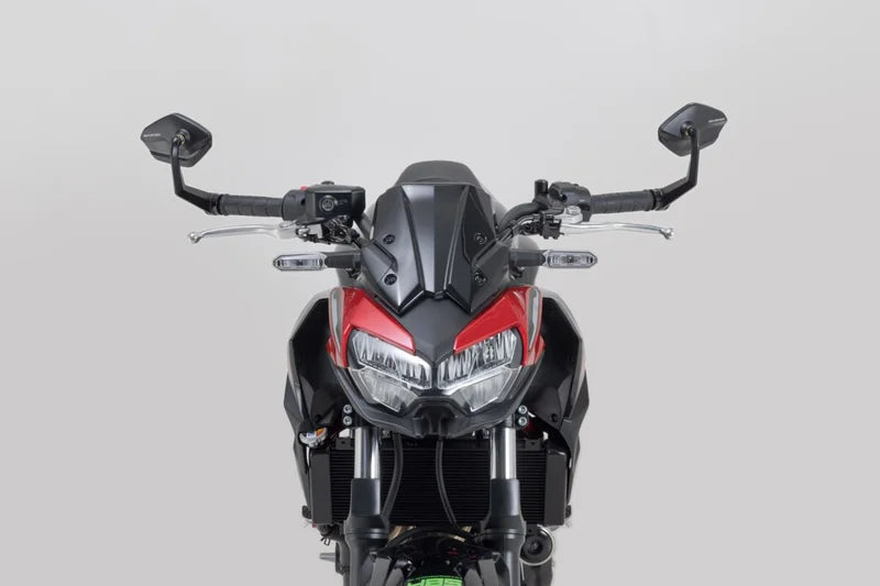 SW-Motech Bar End Mirrors — Kawasaki (MIR.08.866.10000)
