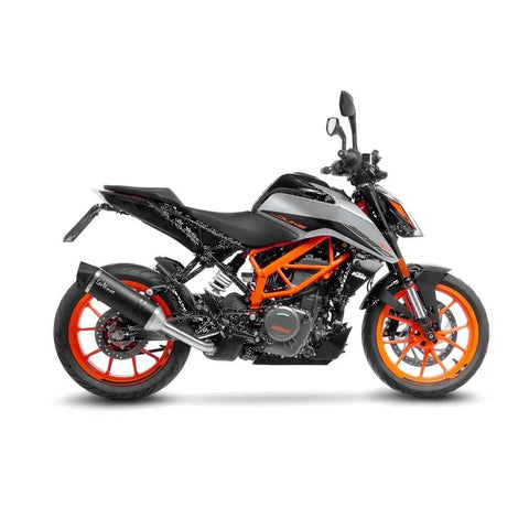 LeoVince LV One EVO Carbon Slip-on Muffler Ece KTM Duke 125 / Duke 390