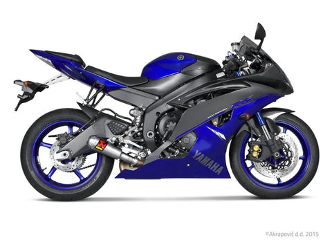 Akrapovic Slip-on Line Muffler Titanium Yamaha (S-Y6SO10-AHBT)