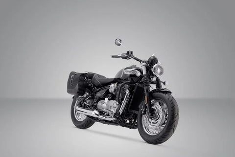 SW-Motech Legend Gear LC2 Side Bag System Black Edition — Triumph