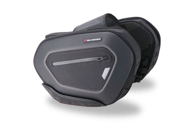 SW-Motech PRO Blaze H Saddlebag Set with Edge Protection & Heat Guard — Aprilia Extrema