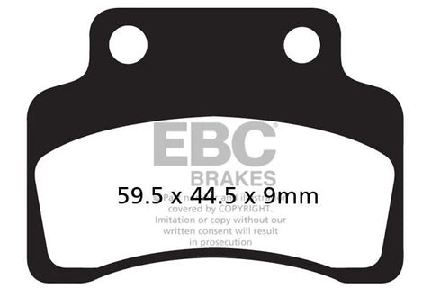 EBC Organic Front Brake Pads SFAC235