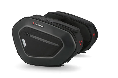 SW-Motech PRO Blaze H Saddlebag Set with Edge Protection — Honda Neo Sports Cafe