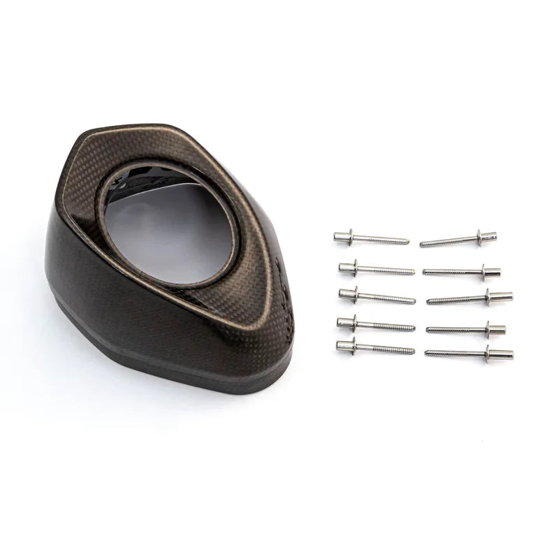 Akrapovic End Cap Set Carbon Black BMW & Honda (V-EC290)