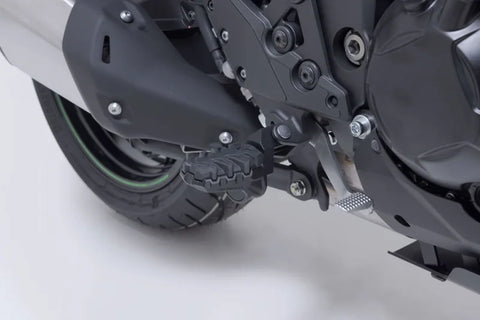 SW-Motech EVO Footrest Kit — Kawasaki Versys (FRS.08.112.10400/B)