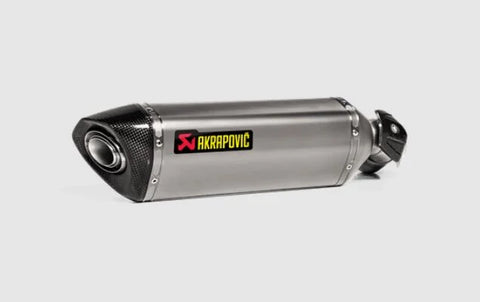 Akrapovic Slip-on Line Muffler Titanium Carbon End Cap Kawasaki (S-K10SO32-HRT)