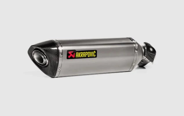 Akrapovic Slip-on Line Muffler Titanium Carbon End Cap Kawasaki (S-K10SO32-HRT)